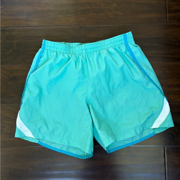Nike Other - Seafoam green nike running shorts